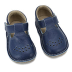 Leather Kids' Shoes Lusti - Dark Blue
