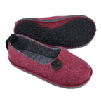 Öko-Toku Children's Slippers Made from Recycled Plastic Bottles - Red