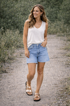 Dame sundhedssandal i ægte læder – Komfortabel og klassisk – Rosa Guld – Meeliku 2- slipsko