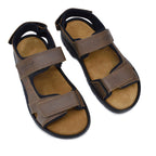 Lauri Leather Sandals - Brown