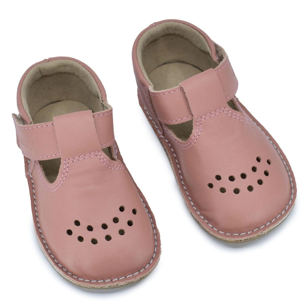 Leather Kids' Shoes Lusti - Pink